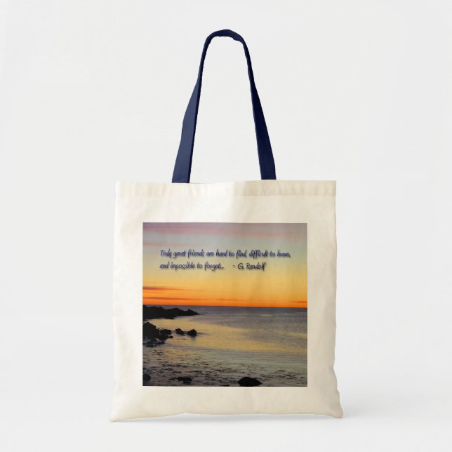 Bolso De Tela Tote de la amistad (Frente)