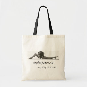 Bolso De Tela Tote de la aptitud del flujo de base