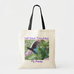 Bolso De Tela Tote de la belleza de la mariposa