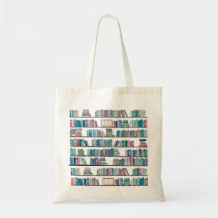 Bolso De Tela Tote de la biblioteca