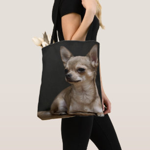 Bolso De Tela Tote de la chihuahua