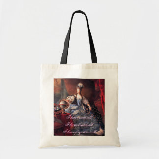 Bolso De Tela Tote de la cita de Marie Antonieta