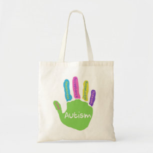 Bolso De Tela Tote de la conciencia del autismo