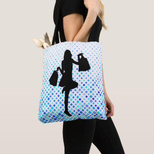 Bolso De Tela Tote de la dama de compras