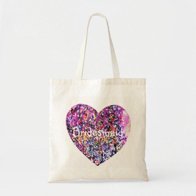 Bolso De Tela Tote de la dama de honor (Frente)