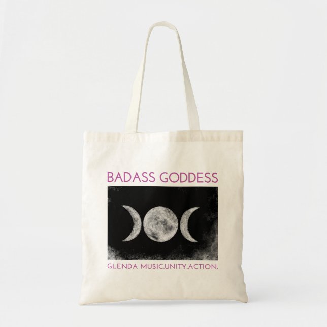 Bolso De Tela Tote de la diosa Badass (Frente)