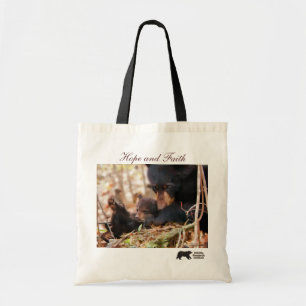 Bolso De Tela Tote de la esperanza y de la fe