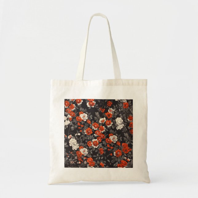 Bolso De Tela Tote de la explosión del otoño (Frente)