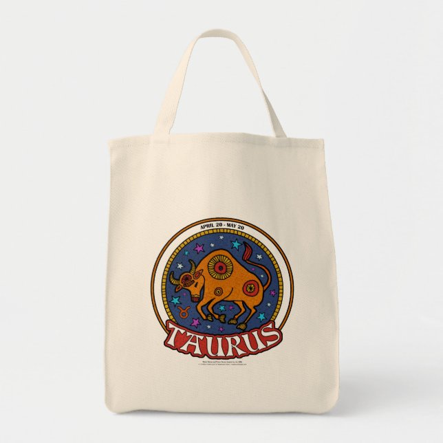 Bolso De Tela TOTE de la fábrica de alimentos NP Taurus (Frente)