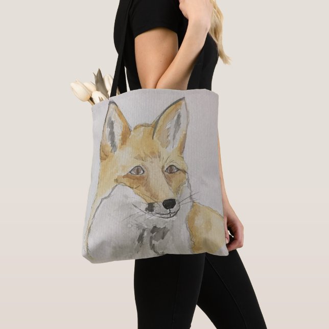 Bolso De Tela Tote De La Foxcaza (Detalle)