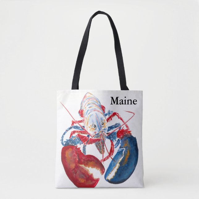 Bolso De Tela Tote de la langosta de la libertad (Anverso)