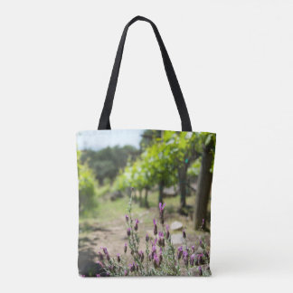 Bolso De Tela Tote de la lavanda