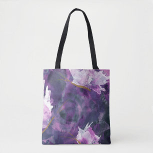 Bolso De Tela Tote de la lila