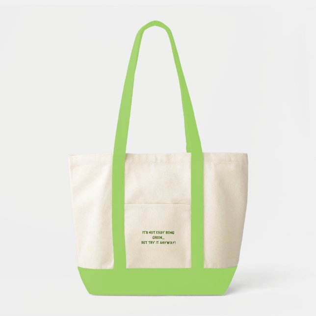 Bolso De Tela Tote de la lona (Frente)