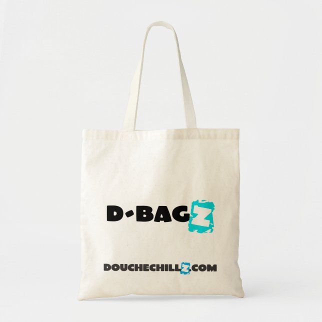 Bolso De Tela Tote de la lona de D-Bagz Douchechillz - azul (Frente)
