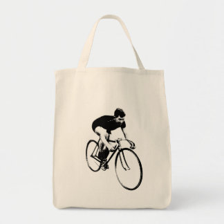 Bolso De Tela Tote de la lona de la bicicleta del vintage