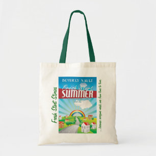 Bolso De Tela Tote de la lona del verano del nuevo comienzo -