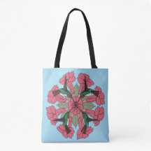 Tote de la Mandala del colibrí