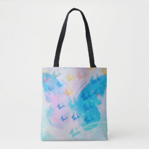 Bolso De Tela tote de la mariposa