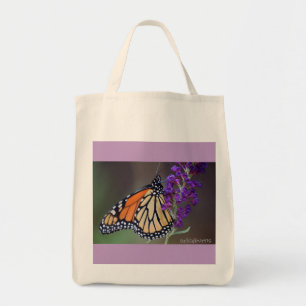 Bolso De Tela Tote de la mariposa de monarca