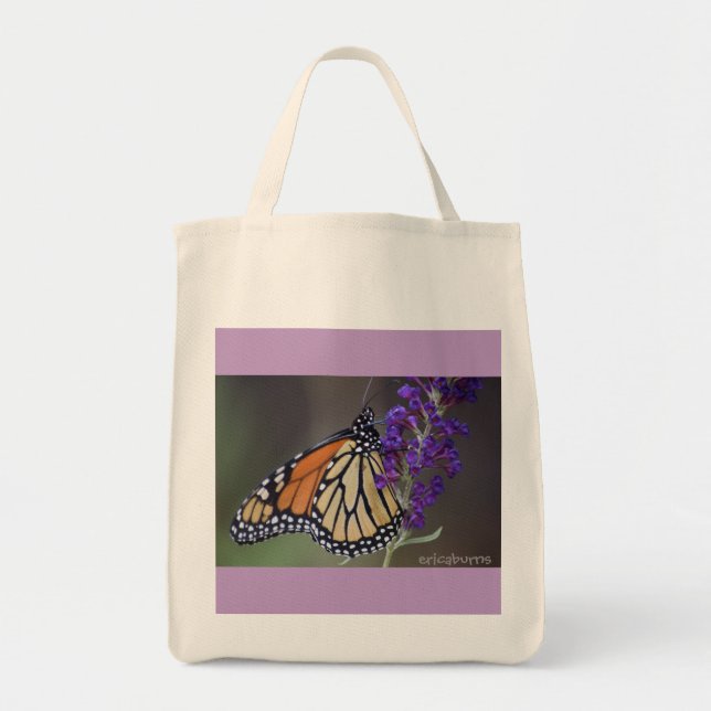 Bolso De Tela Tote de la mariposa de monarca (Frente)
