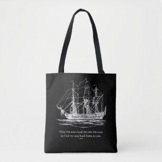 Bolso De Tela Tote de la nave