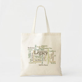 Bolso De Tela Tote de la nube de la palabra