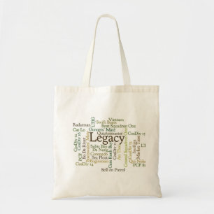 Bolso De Tela Tote de la nube de la palabra