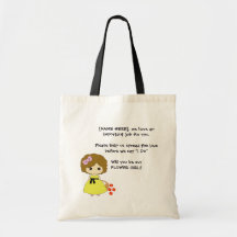 Tote de la oferta del florista - Brunette