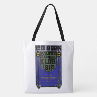 Bolso De Tela Tote de la Palette & Chisel 1916 Logbook