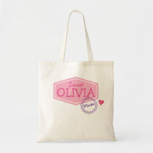 Bolso De Tela Tote de la panadería del niño