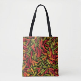 Bolso De Tela Tote de la pimienta de chile