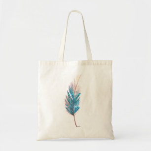 Bolso De Tela Tote de la pluma