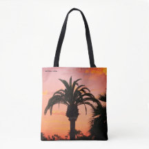 Tote de la puesta de sol de Santa Bárbara, CA
