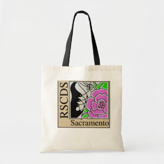Bolso De Tela Tote de la rama RSCDS de Sacramento