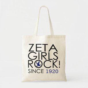 Bolso De Tela Tote de la roca de los chicas de la zeta