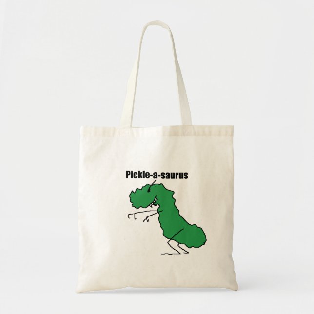 Bolso De Tela Tote de la Salmuera-uno-saurus (Frente)
