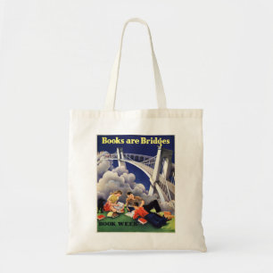 Bolso De Tela Tote de la semana del libro de 1946 niños