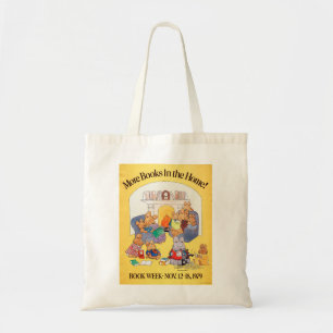 Bolso De Tela tote de la Semana del Libro Infantil de 1979