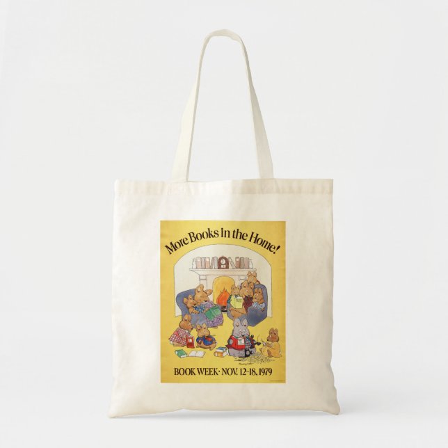 Bolso De Tela tote de la Semana del Libro Infantil de 1979 (Frente)