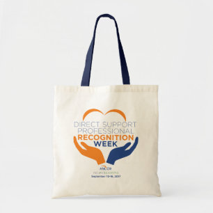 Bolso De Tela Tote de la semana del reconocimiento de DSP