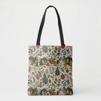 Bolso De Tela Tote de la serenidad otoñal