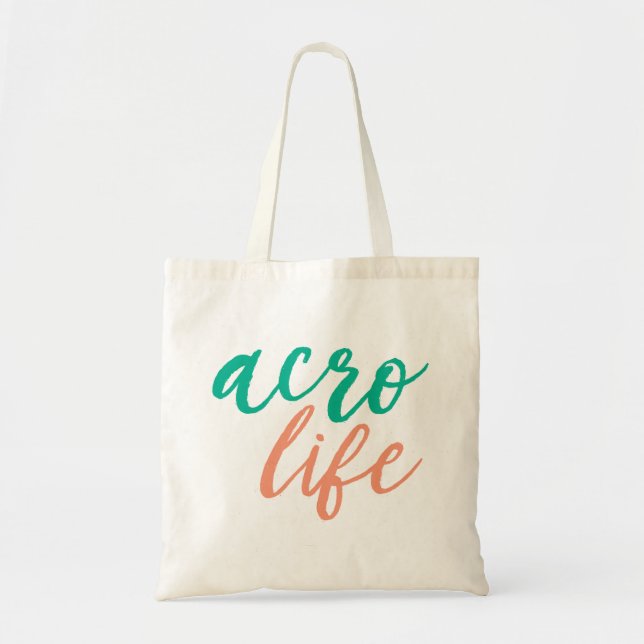 Bolso De Tela Tote de la vida de Acro (Frente)