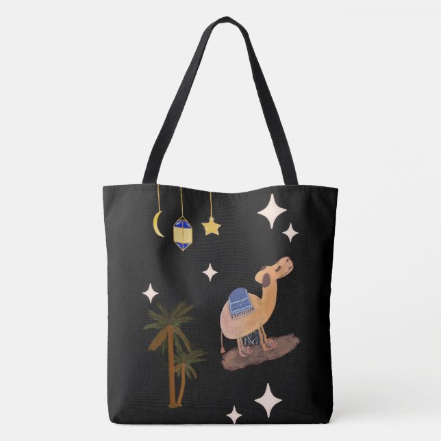 Bolso De Tela Tote de las estrellas del desierto (Reverso)