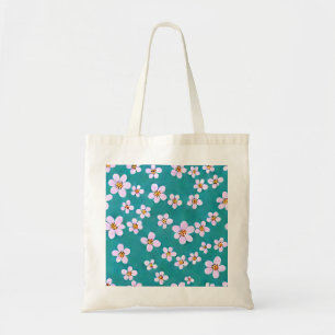 Bolso De Tela Tote de lienzo de cerezos dispersos