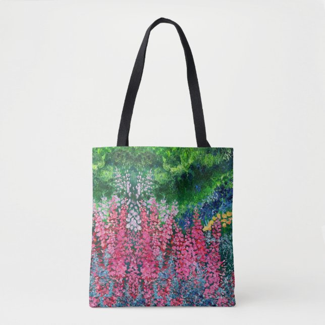 Bolso De Tela Tote de lienzo de Fuego de Alaska (Anverso)