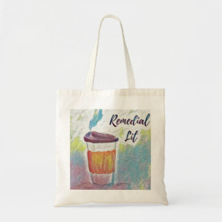 Bolso De Tela Tote de Lit Remedial Logo Original