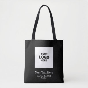 Bolso De Tela Tote de logotipo