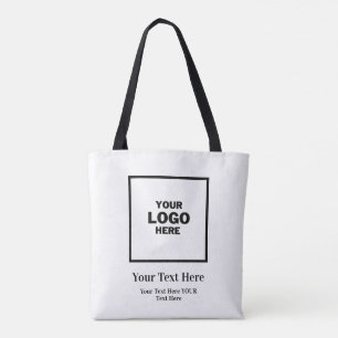 Bolso De Tela Tote de logotipo