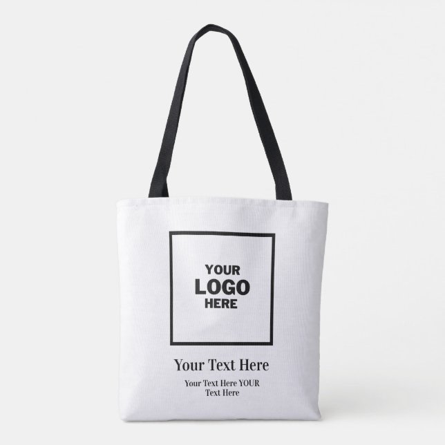Bolso De Tela Tote de logotipo (Reverso)